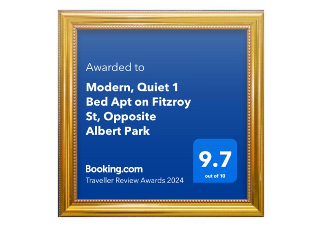 מלבורן Modern Quiet 1 & 2 Bed Apt Opposite Albert Park מראה חיצוני תמונה